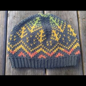 Handmade crochet beanie